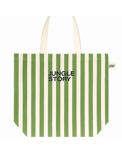 Сумка шоппер женская через плечо, пляжная Jungle story