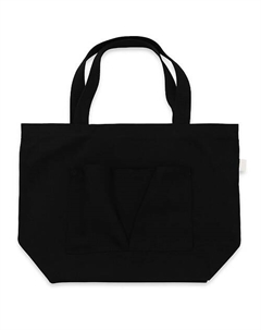 Плотная хлопковая сумка шоппер на плечо с карманами Jungle story