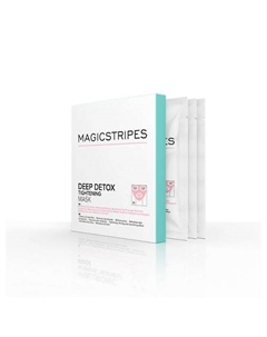 Маска для глубокой очистки кожи лица, повышающая упругость (Deep Detox) Magicstripes