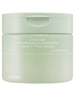 Очищающие пады для демакияжа Ji Woo Gae One Step Mild Cleansing Pad Celimax