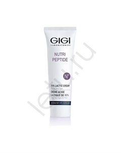 Крем пептидный увлажняющий с 10% молочной кислотой Nutri Peptide 50 Gigi