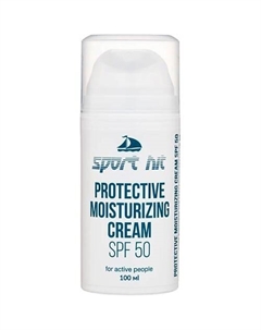 Увлажняющий защитный крем "Protective Moisturizing Cream SPF 50" 100 Sport hit