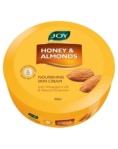 Питательный крем для кожи с медом и миндалем 200 Joy beautiful by nature