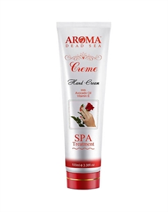 Крем для рук с маслом авокадо, алоэ вера и витамином Е 100 Aroma dead sea