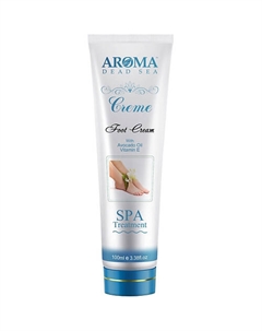 Крем для ног с маслом авокадо, алоэ вера и витамином Е 100 Aroma dead sea