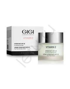 Увлажняющий крем для нормальной и сухой кожи Vitamin E с SPF-20 50 Gigi