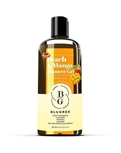 Гель для душа Персик и Манго 400 Blugree
