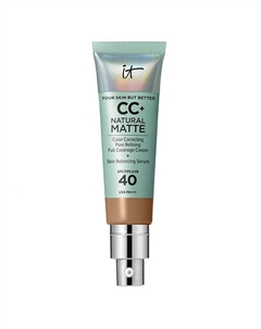 CC+ крем с матовым финишем и SPF40 Your Skin But Better Natural Matte It cosmetics