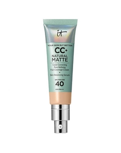 CC+ крем с матовым финишем и SPF40 Your Skin But Better Natural Matte It cosmetics