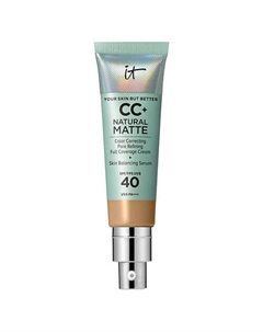 CC+ крем с матовым финишем и SPF40 Your Skin But Better Natural Matte It cosmetics