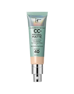 CC+ крем с матовым финишем и SPF40 Your Skin But Better Natural Matte It cosmetics