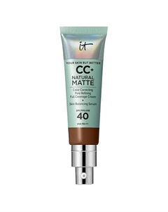 CC+ крем с матовым финишем и SPF40 Your Skin But Better Natural Matte It cosmetics