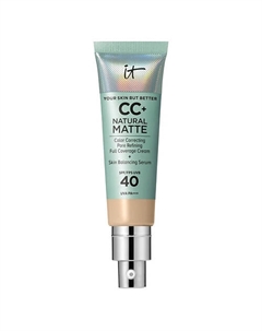 CC+ крем с матовым финишем и SPF40 Your Skin But Better Natural Matte It cosmetics