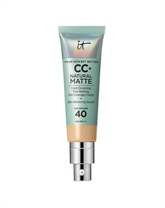 CC+ крем с матовым финишем и SPF40 Your Skin But Better Natural Matte It cosmetics