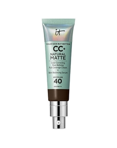 CC+ крем с матовым финишем и SPF40 Your Skin But Better Natural Matte It cosmetics