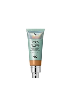 CC+ крем с матовым финишем и SPF40 Your Skin But Better Natural Matte It cosmetics