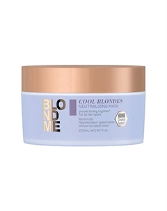 Нейтрализующая маска для холодных оттенков блонд Cool Blondes Neutralizing Maske 200 Blond me