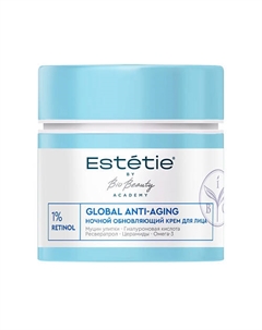 Крем для лица ночной обновляющий 45 Estetie