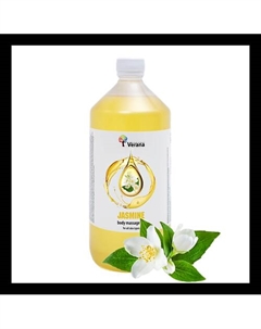 Массажное масло для тела «Жасмин», натуральное 1000 Verana by hands of nature