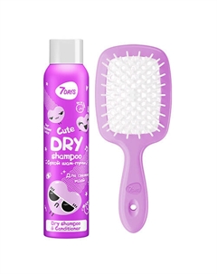 Сухой шампунь и расческа набор CUTE 200 7days