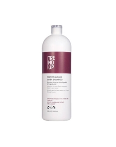 Профессиональный серебристый шампунь для светлых волос нейтрализующий желтизну 1000 Trend up