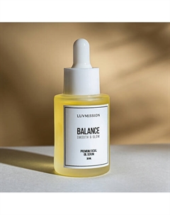 Массажное масло сыворотка для лица и губ Balance 30 Luvmission