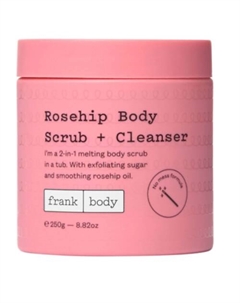 Скраб для тела и очищающее средство с шиповником 250 Frank body