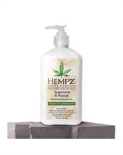 Молочко для тела Сахарный Тростник и Папайя для эффективного увлажнения 500 Hempz