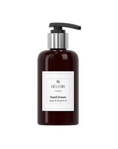 Крем для рук легкая текстура Light Hand Cream Sage & Grapefruit 300 Délesir