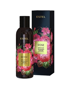 Цветочный бальзам-сияние для волос ROSE 200 Estel professional