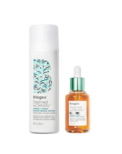 Набор для ухода за волосами:Шампунь + сыворотка Destined for Density Briogeo