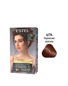 ESTEL Стойкая крем-гель краска для волос COLOR SIGNATURE 170 Estel professional