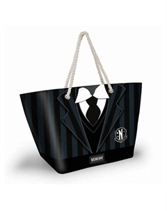 Пляжная сумка Wednesday 37x52x17 cm Karactermania