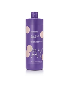 Бальзам оттеночный для нейтрализации желтизны Карамельный блонд Caramel Anti-Yellow Effect Color Shade Balsam 1000 Concept