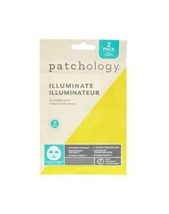 Тканевые маски FlashMasque Illuminate, выравнивающие тон кожи и придающие сияние 40 Patchology