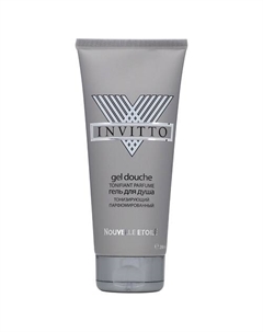Гель для душа тонизирующий парфюмированный "INVITTO"/"Непобедимый" 200 Новая заря