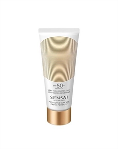 Солнцезащитный крем для тела Silky Bronze Cellular Protective SPF50+, водостойкий 150 Sensai