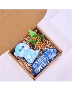 Мыло ручной работы зайчик и малина 100 Skuina