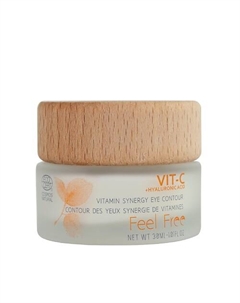 Крем для кожи вокруг глаз серии ВИТАМИН С с витаминным комплексом и гиалуроновой кислотой 30 Feel free