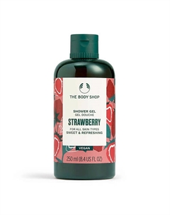 Увлажняющий гель для душа Strawberry 250 The body shop