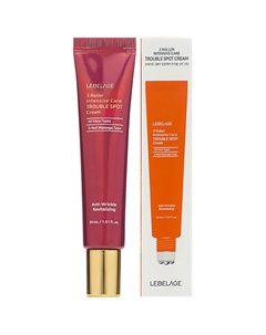 Крем для проблемной кожи с 3 металлическими роликовыми шариками, 30 Lebelage