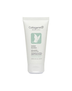Гель-пилинг для лица энзимный SEBO NORM 36 Medical collagene 3d