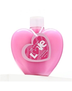 Гель для душа "Love", аромат клубника в шоколаде 430 Чистое счастье