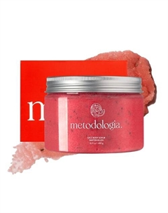 Соляной скраб-детокс для тела Watermelon 480 Metodologia.