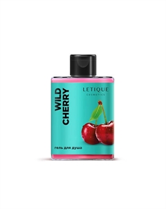 Гель для душа WILD CHERRY 300 Letique cosmetics