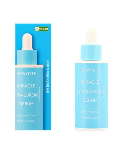 Сыворотка для лица MIRACLE с гиалуроновой кислотой и морской водой (увлажняющая) 40 Dewytree