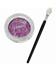 Гель-тени для век с блестками Lukky