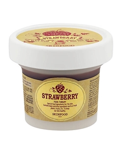 Маска для лица с черным сахаром и маслом семян клубники (для сияния кожи) 100 Skinfood