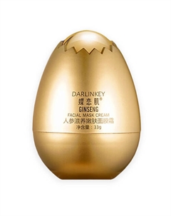Питательная омолаживающая крем-маска для лица с женьшенем 33 Darlinkey