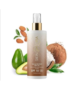 Mасло для интенсивного загара SPF 10 Tan & Protect Dry Oil 100 Skinphoria